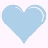 Babypalace - Hart babyblauw