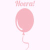 Babypalace-Hoera-Jarig-roze