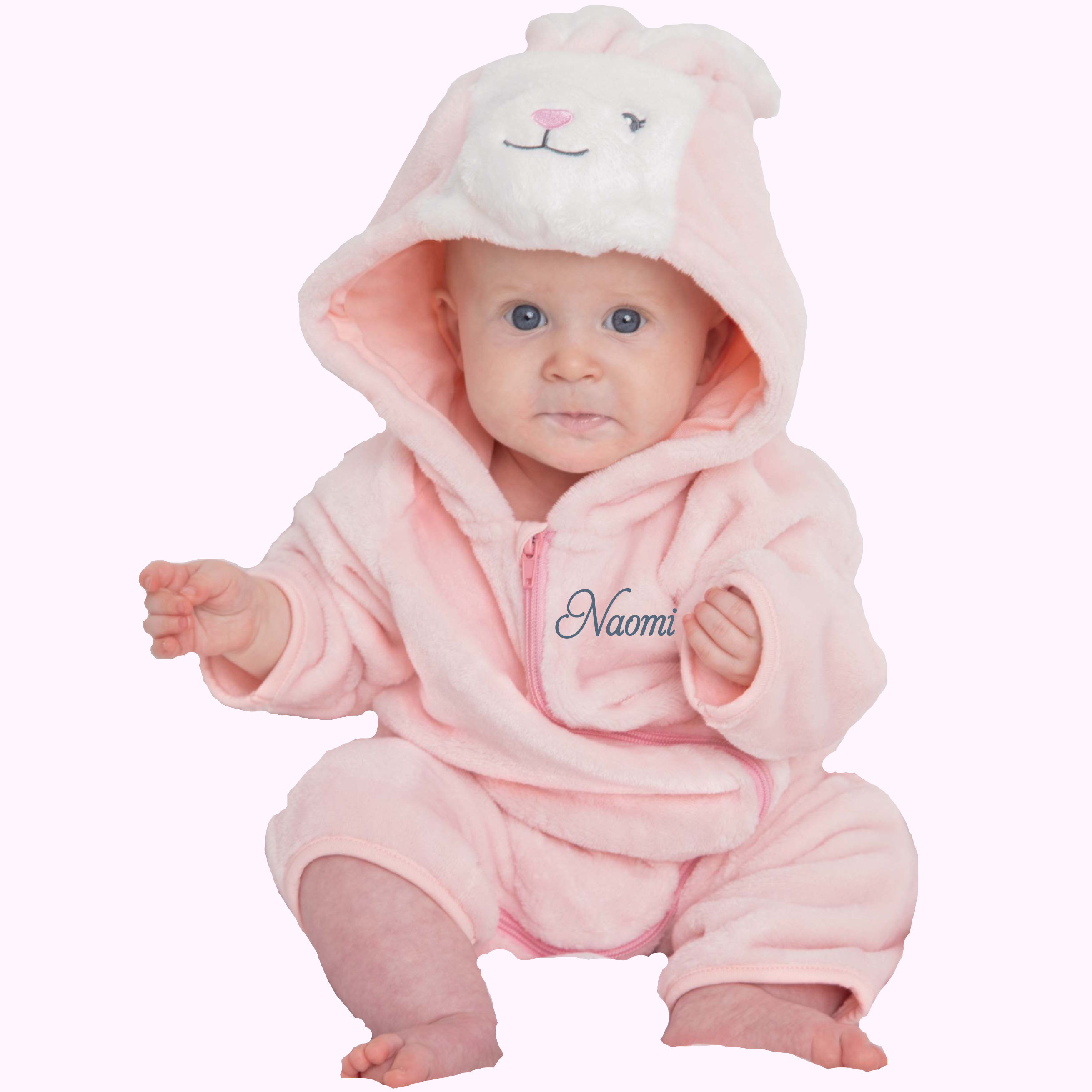 Slepen Inloggegevens Afzonderlijk Baby Onesie konijn roze - BabyPalace Onesie konijn met naam €29,95